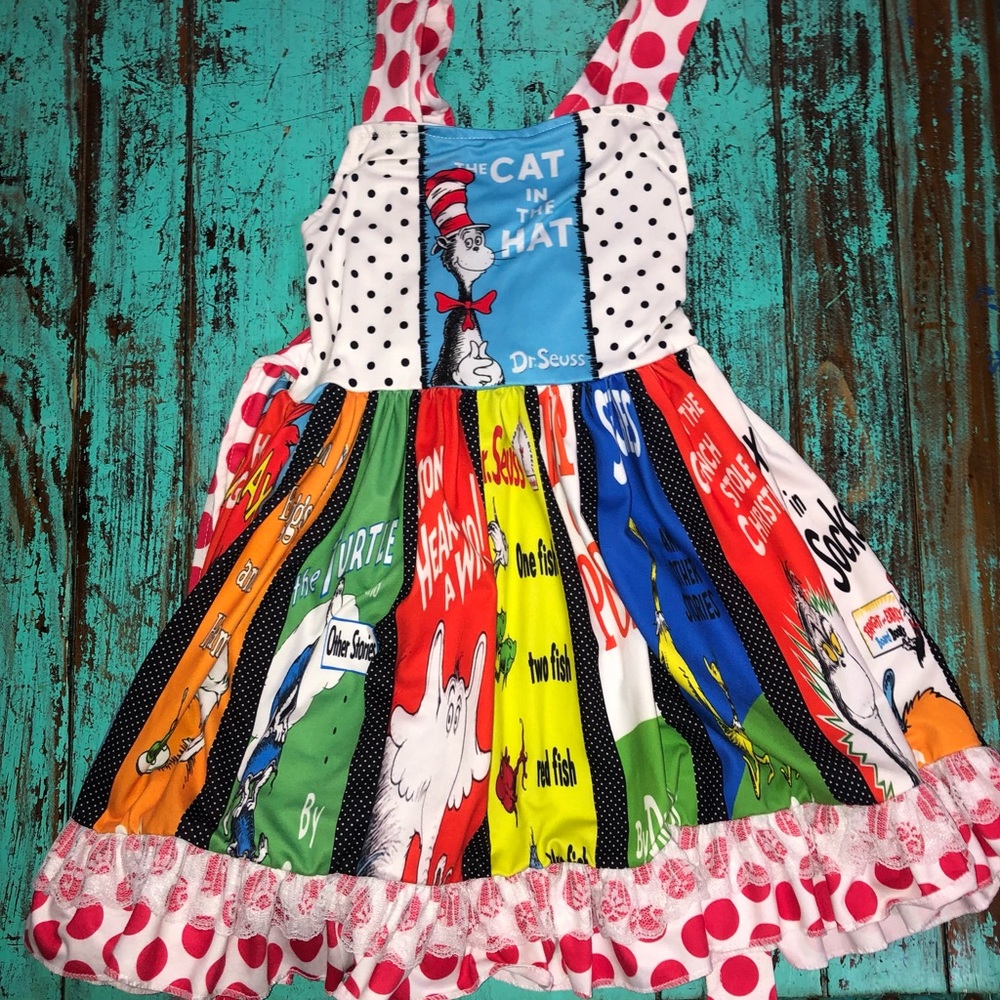 4T Dr Seuss dress